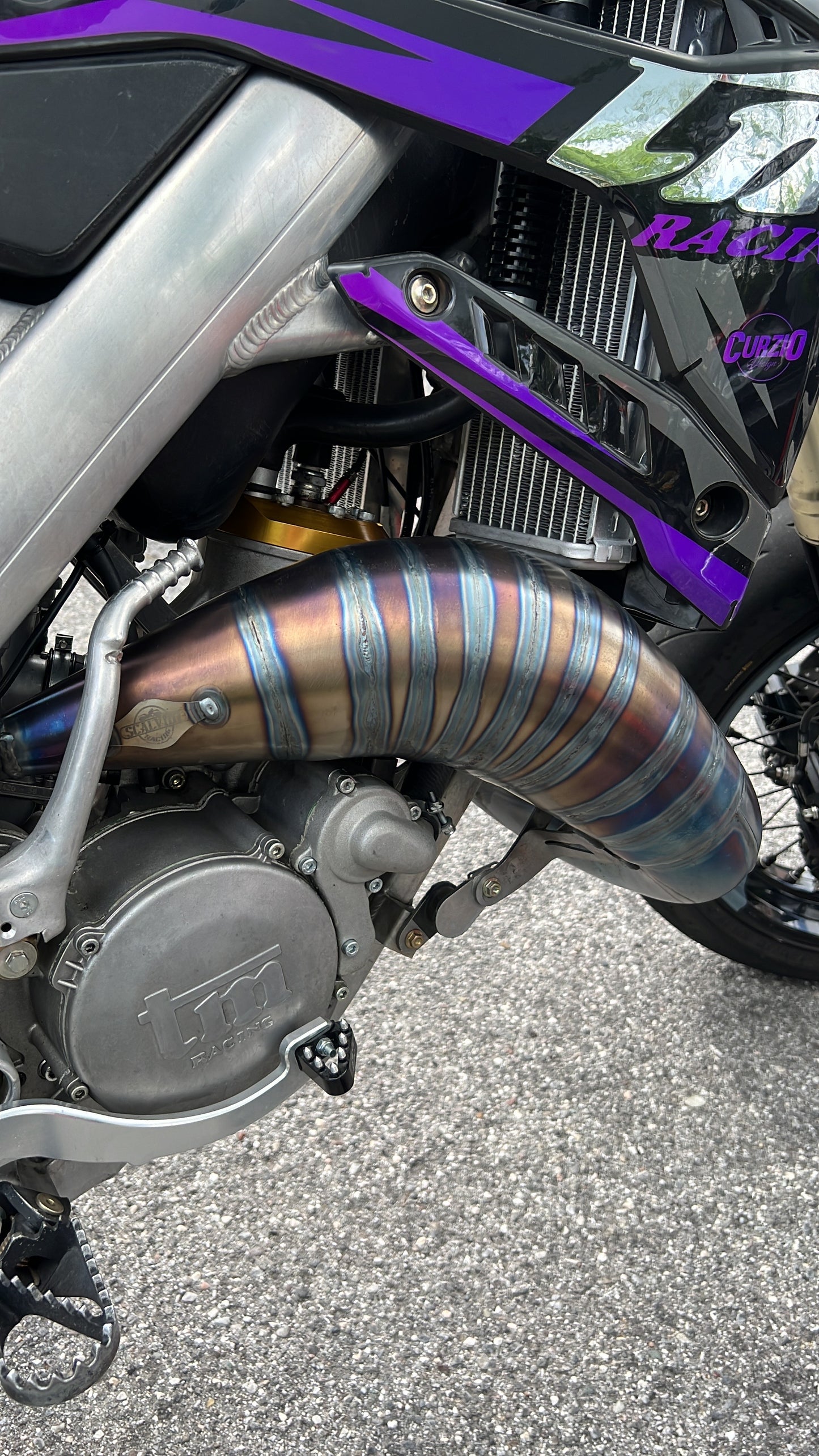 Scalvini racing factory painted and brushed for TM SMR 125 FI (20-25)