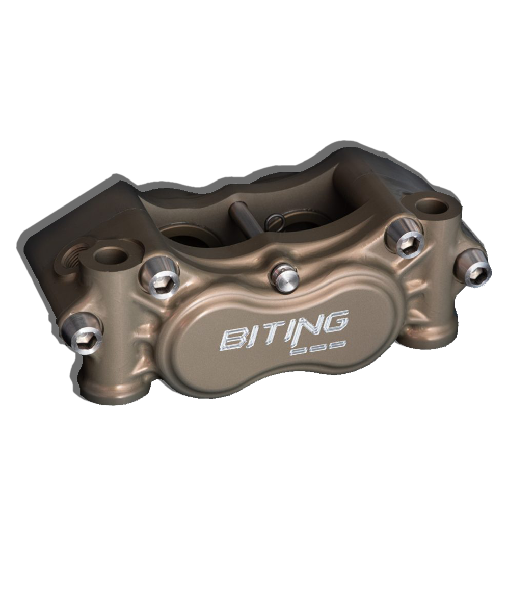 BITING PERFORMANCE RADIAL CNC SX CALIPER WHEELbase 100MM NIKEL COLOR